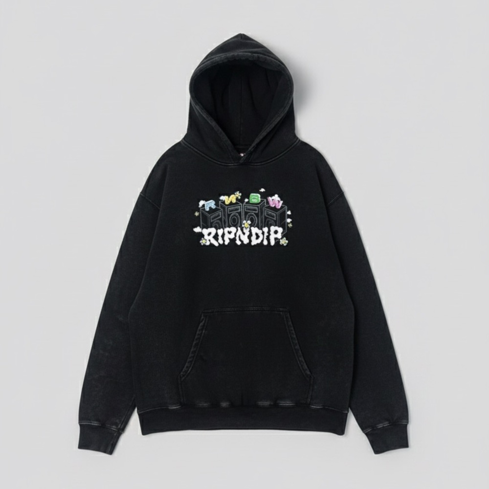 Ripndip Black Graphic Hoodie